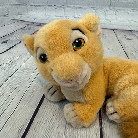 Disney Vintage Simba and Nala Plush - Picture 5 of 7